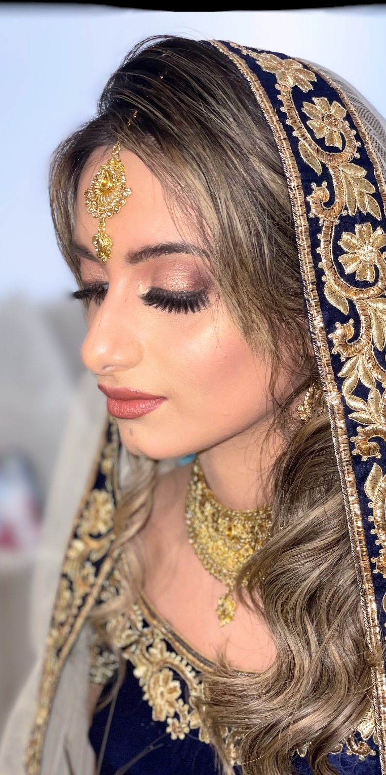 Occasion makeup with smokey eyes